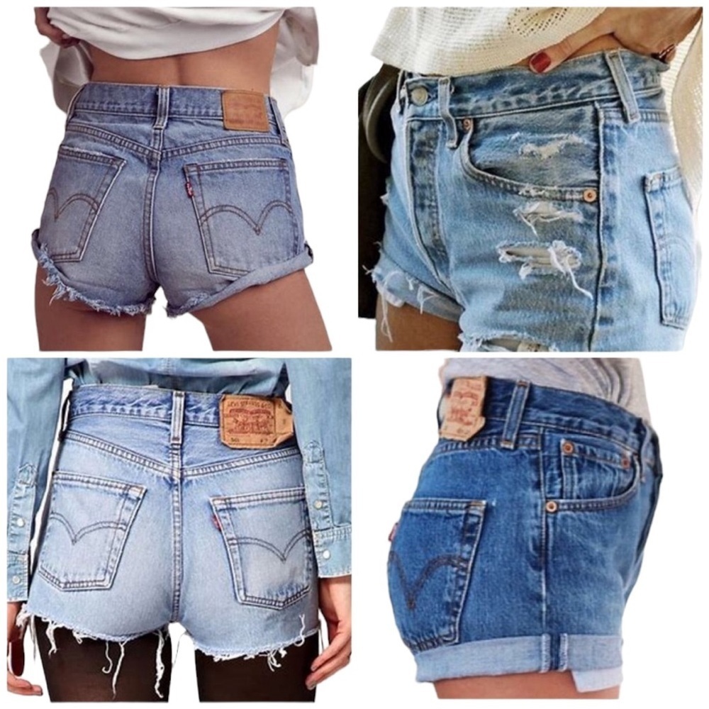 Vintage Levi’s Orange Tab Jean Cut-off shorts - Picture 7 of 16